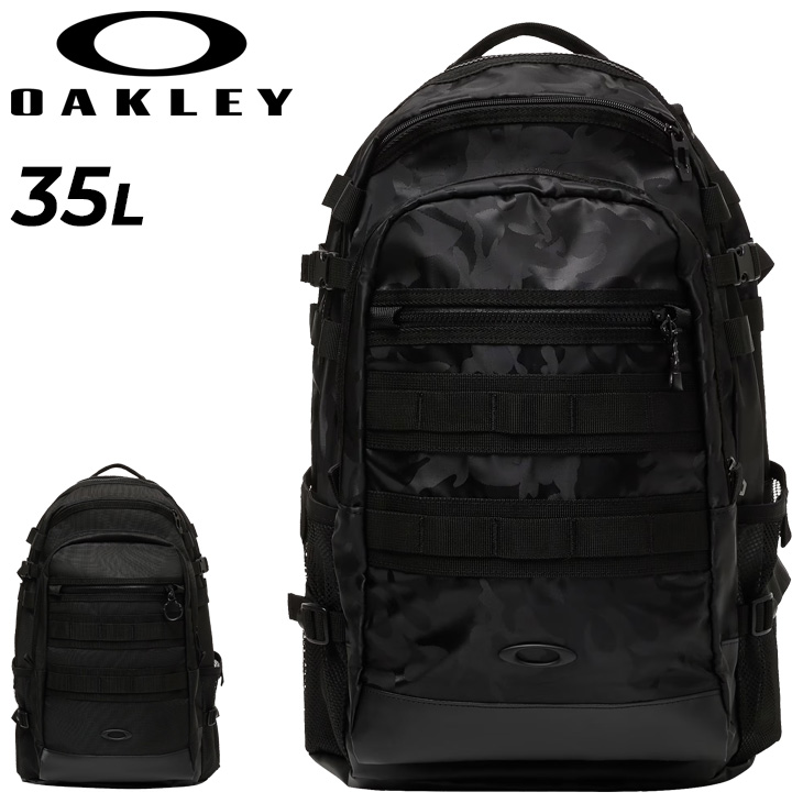 オークリー リュック 35L バッグ OAKLEY Enhance LT Backpack L 9.0 Fw バックパック ユニセックス 大容量 35リットル 鞄 黒 ブラック 無地 カモフラ柄 ブランド スポーツバッグ 撥水加工 男女兼用 ジム 通勤 通学 普段使い かばん/FOS902149【ギフト不可】 OAKLEY（オークリー） リュック 35L バッグ OAKLEY Enhance LT