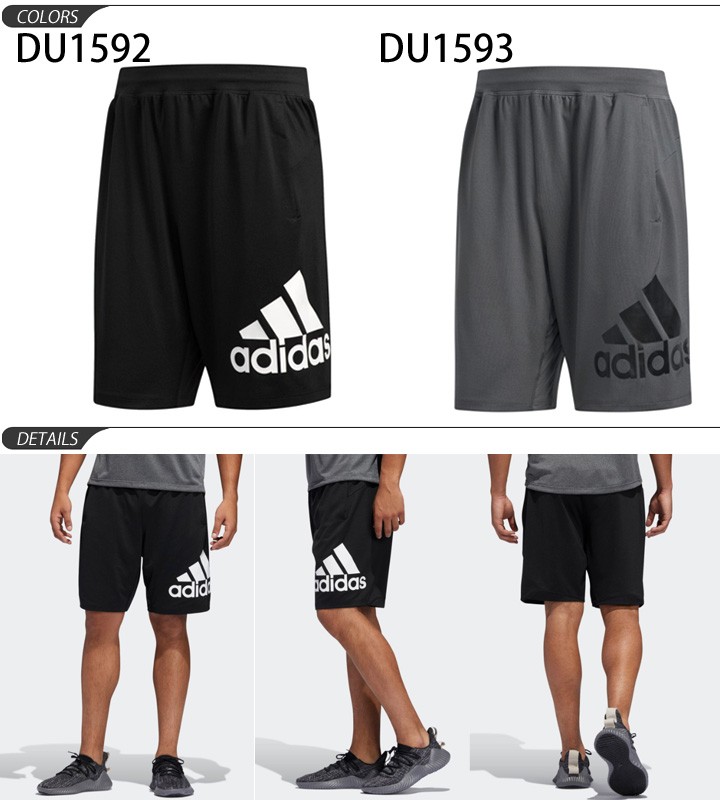 【ADIDAS】Original ビッグロゴトラックショーツ black★追跡可 adidas ハーフパンツ メンズ アディダス クライマライト