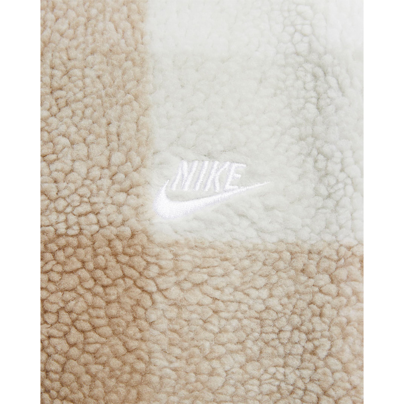 ★ドイツ発*NIKE*新作*Club ハーフZIPチェックフリース/TN★ ☆ドイツ発*NIKE*新作*Club ハーフZIPチェックフリース/TN