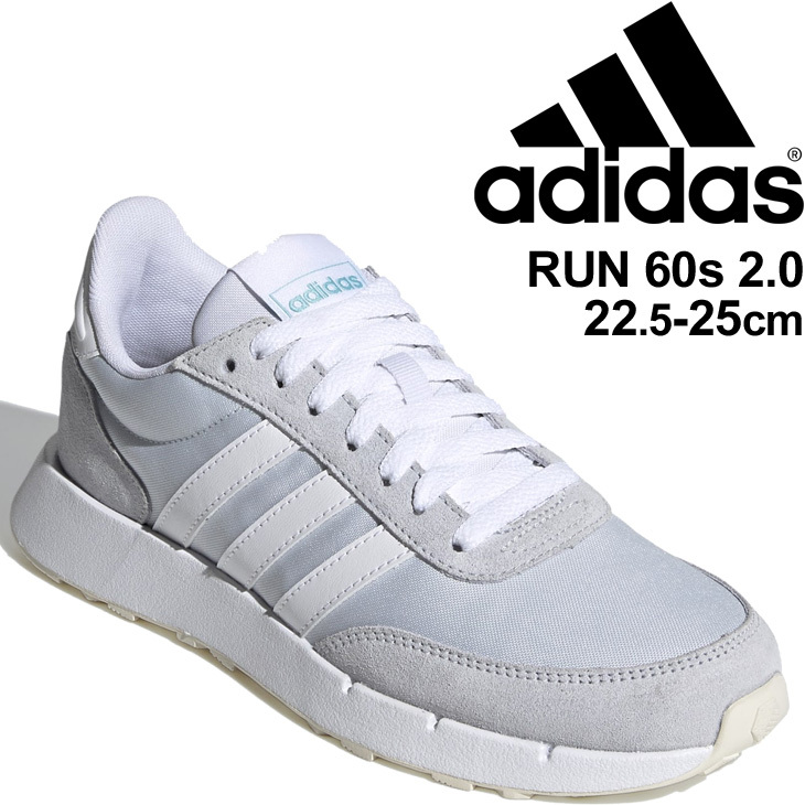 スニーカー レディース シューズ adidas アディダス RUN 60s 2.0 W/ローカット レトロランニングモデル LEC99 女性 靴  スポーティ カジュアル くつ/FZ0960 :FZ0960:WORLD WIDE MARKET - 通販 - Yahoo!ショッピング