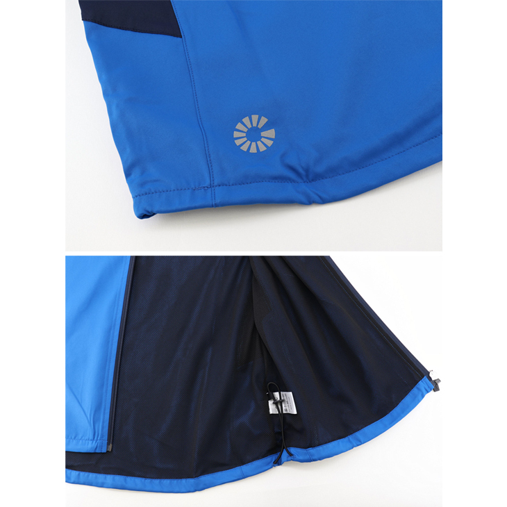 ウィンドブレーカー メンズ ガビック GAVIC ピステ トップ 裏メッシュ
