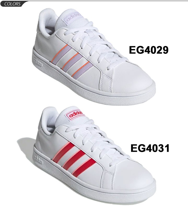 adidas スニーカー レディース シューズ アディダス GRANDCOURT