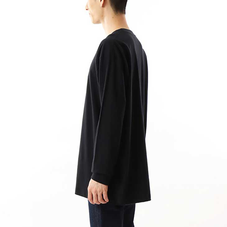 INDEPENDENT ブラック ロンT　貴重なXXLサイズ Hanes（ヘインズ） 長袖 Tシャツ メンズ XXL XXXL 大きいサイズ