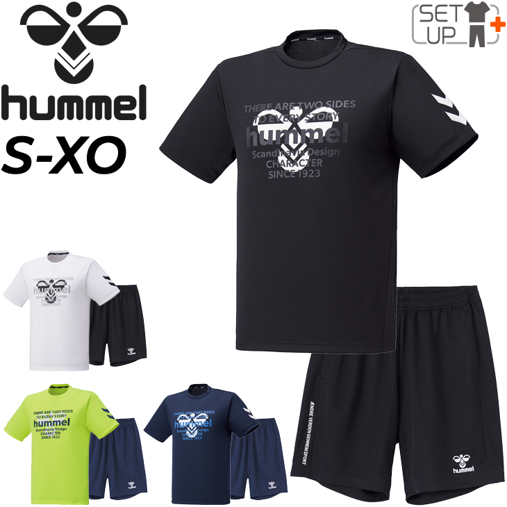 新品　未使用　hummel　トレーニングウェア＆シャツの３点セット　Mサイズ hummel トレーニングウェア 上下 メンズ セットアップ