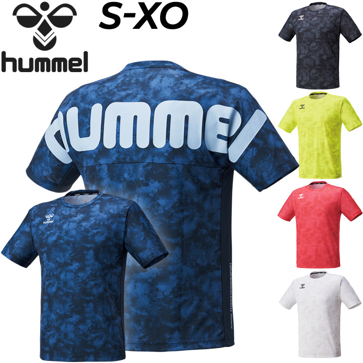 半袖 Tシャツ メンズ ヒュンメル hummel グラフィックシャツ 総柄