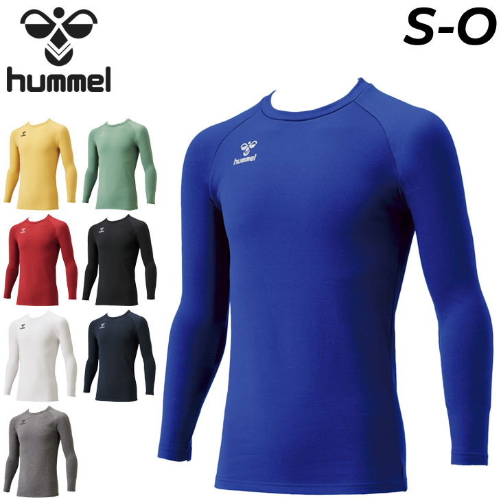 あったか丸首インナーシャツ 長袖 裏起毛 メンズ ヒュンメル hummel/保温 スポーツ アンダーウェア トップス 男性 サッカー トレーニング  /HAP5155C【返品不可】 :HAP5155C:APWORLD - 通販 - Yahoo!ショッピング