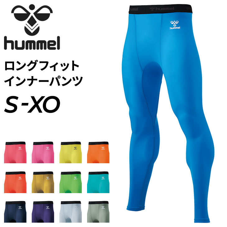 スポーツタイツ メンズ スパッツ ヒュンメル hummel ロングフィット