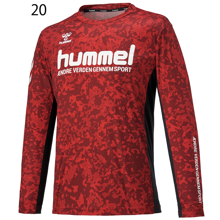 hummel 長袖 プラクティスシャツ メンズ ヒュンメル hummel