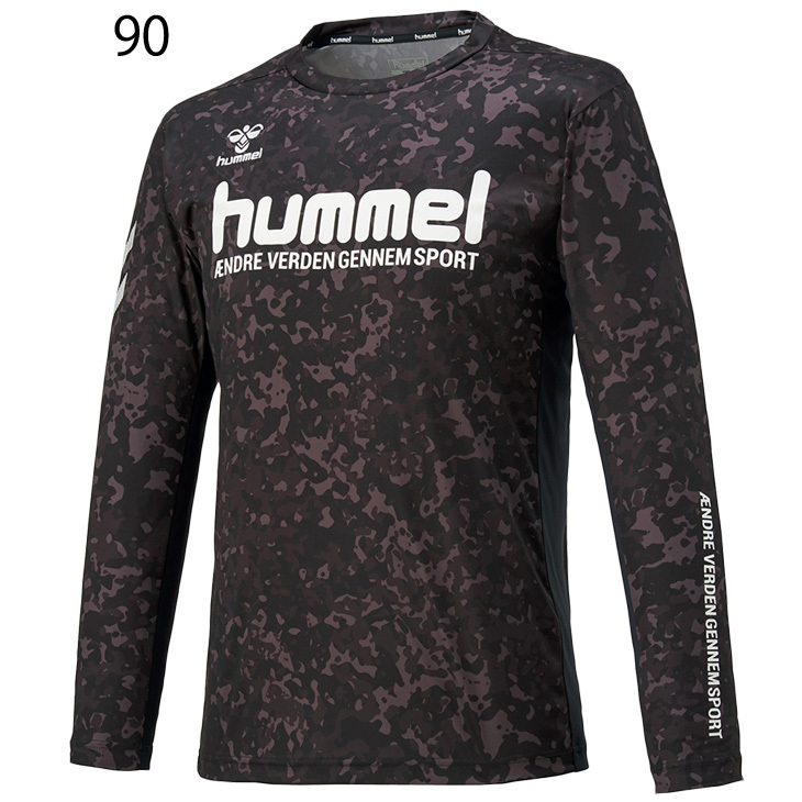 hunmel ヒュンメル サッカーシャツ スポーツシャツ 長袖 Lサイズ hummel ヒュンメル 長袖シャツ メンズ プラクティスシャツ T