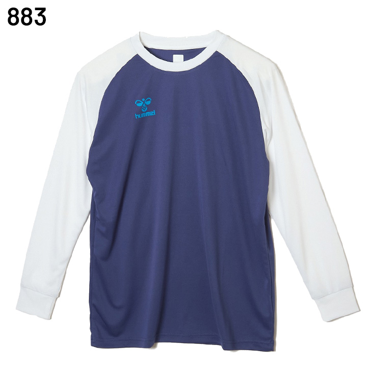 hummel（ヒュンメル） ハンドボールシャツ メンズ 長袖シャツ 吸汗速乾
