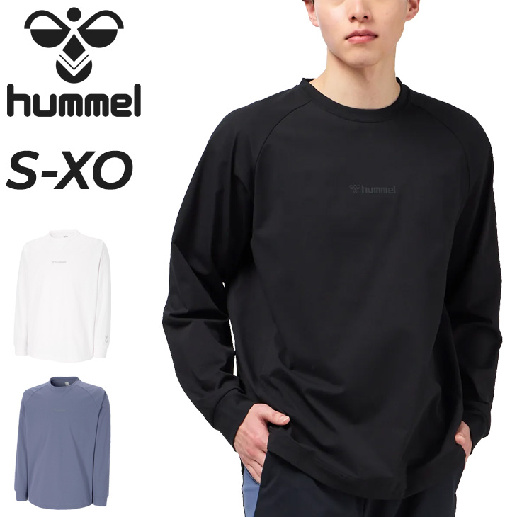 hummel（ヒュンメル） 長袖 Tシャツ メンズ 吸汗速乾 UVカット ロンT