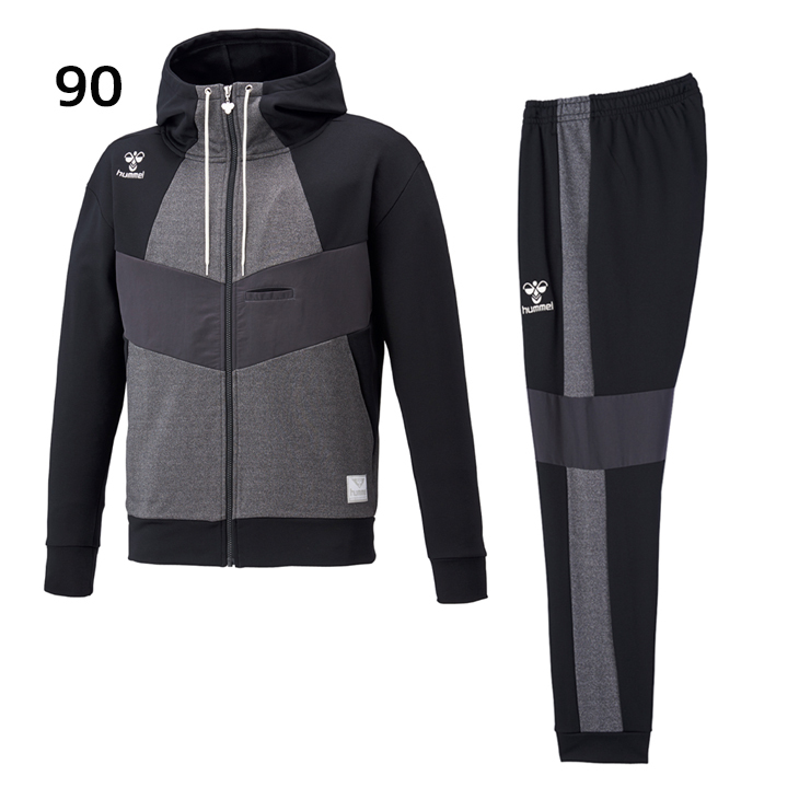 hummel（ヒュンメル） スウェット 上下 メンズ セットアップ