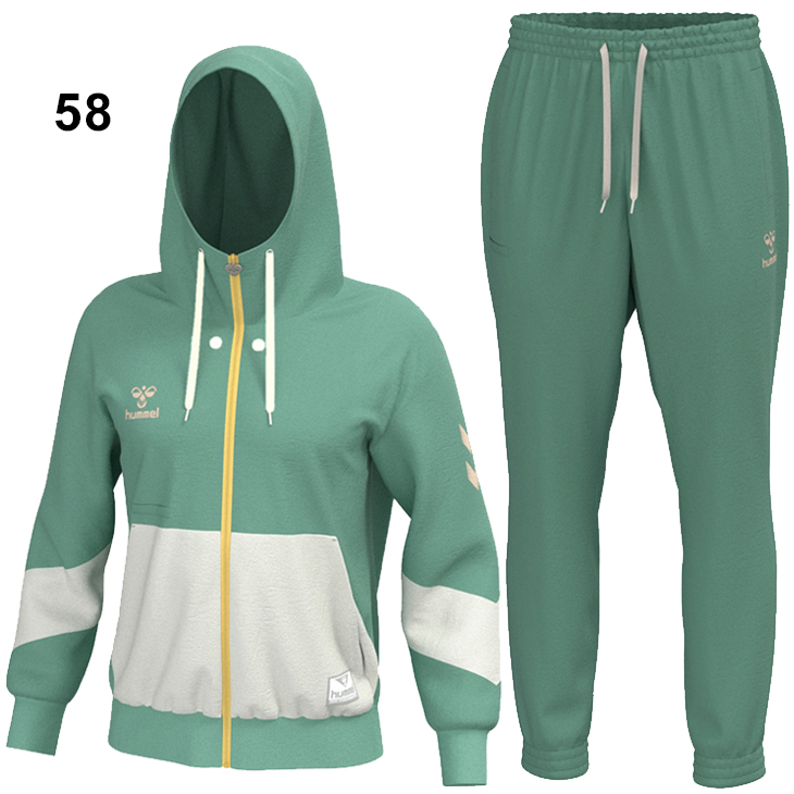 hummel ヒュンメル スウェット メンズ 上下 セットアップ 冬