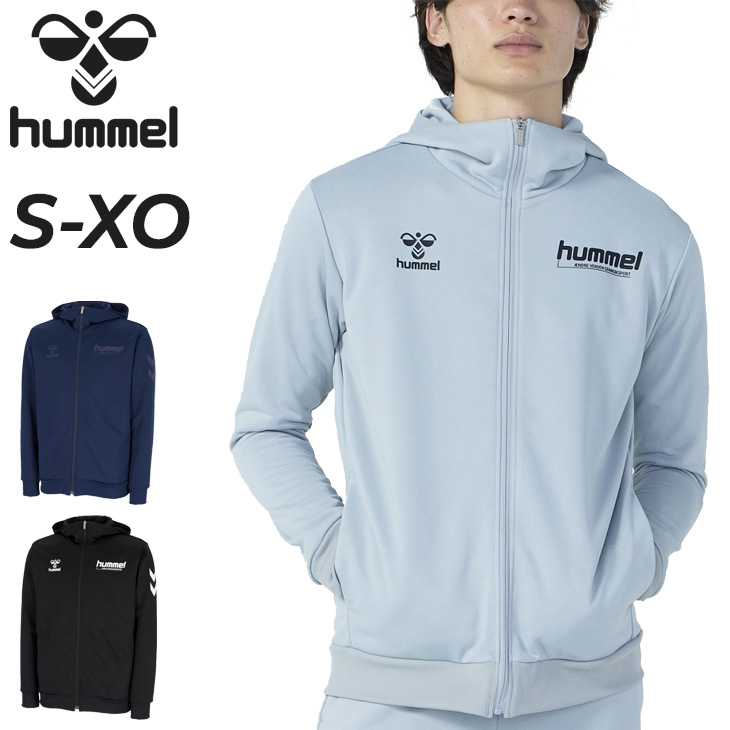 hummel（ヒュンメル） スウェット フルジップフーディー 長袖 メンズ