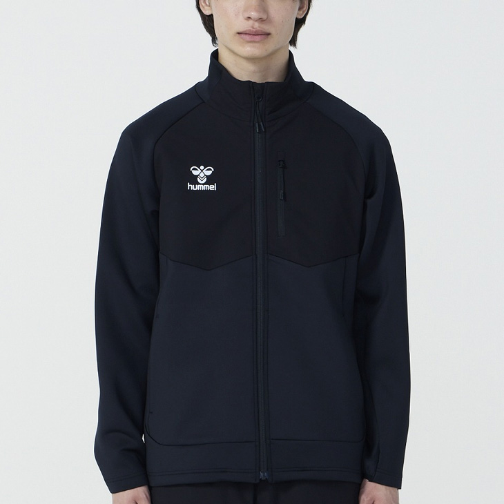 hummel（ヒュンメル） ジャージ ジャケット メンズ 長袖 ニット
