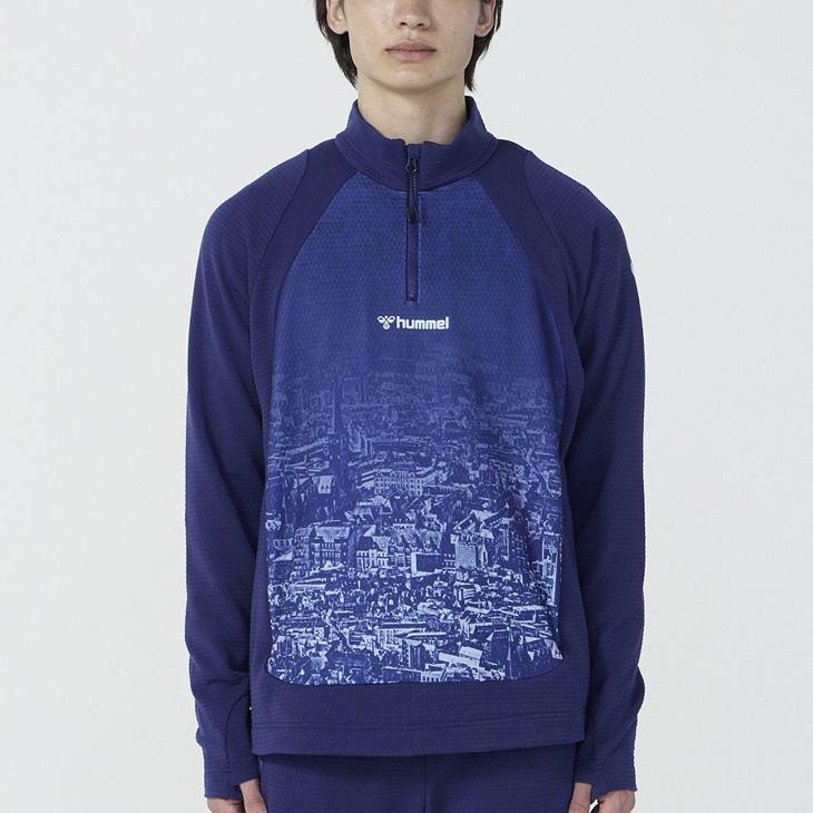 hummel（ヒュンメル） ジャージ メンズ 長袖 シャツ トレーニング