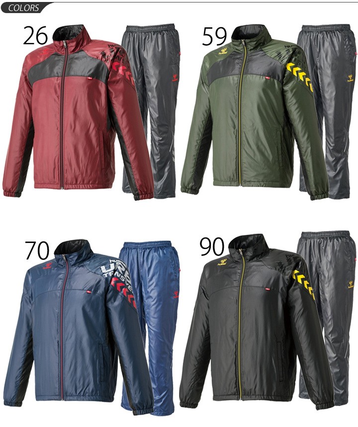 hummel ヒュンメル　UTウォームアップジャケット/パンツ/Mサイズ Hummel ヒュンメル/メンズ UT ウォームアップウェア ジャケット