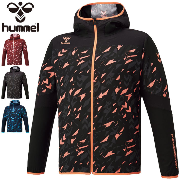 セール特価 hummel ウィンドブレーカー メンズ スリムフィット 長袖 ウェア