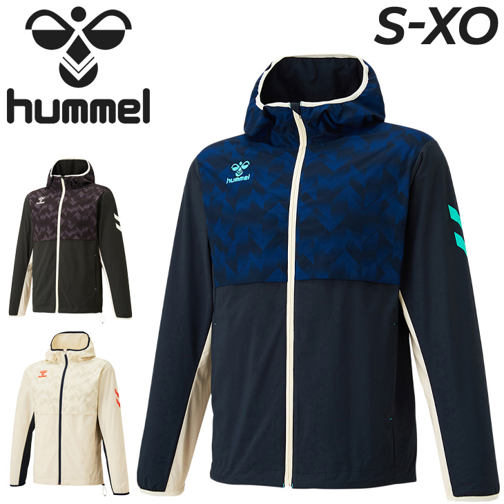 hummel ヒュンメル ウィンドブレーカー 長袖 メンズ ウーブン