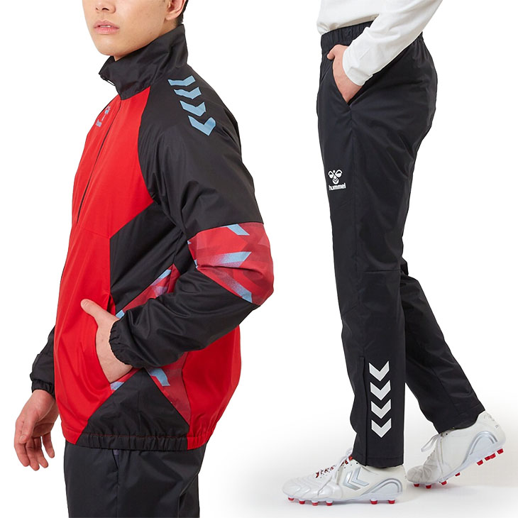 hummel ヒュンメル ウィンドブレーカー 上下 メンズ ウーブン