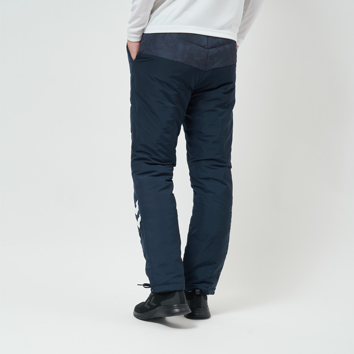 ヒュンメル 中綿パンツ メンズ hummel パデットサーモパンツ ロングパンツ 防寒ウェア 保温 はっ水 ストレッチ スポーツウェア 男性 長ズボン 秋冬 ウーブン 中わた トラックパンツ ブランド 服 アパレル メンズウエア/HAW2192P hummel（ヒュンメル） 中綿パンツ メンズ パデットサーモパンツ