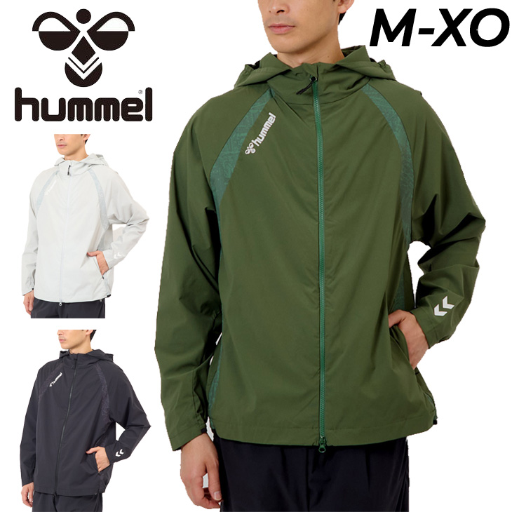 hummel（ヒュンメル） トレーニングジャケット 長袖 メンズ ウーブン