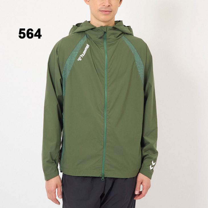 hummel（ヒュンメル） トレーニングジャケット 長袖 メンズ ウーブン