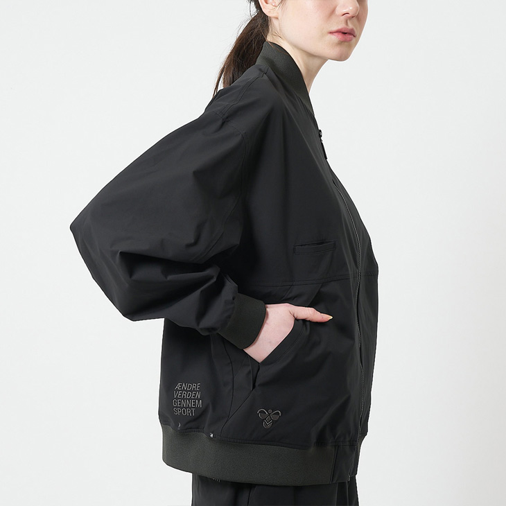 hummel ボンバージャケット hummel（ヒュンメル） ジャンバー メンズ ユニセックス hummel PLAY