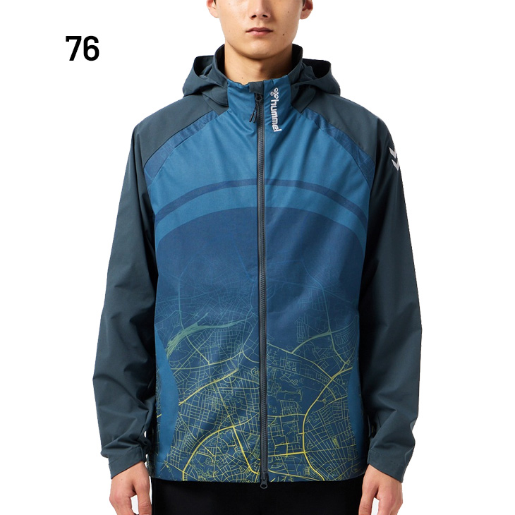 hummel（ヒュンメル） ウィンドブレーカー 長袖 メンズ ウーブン