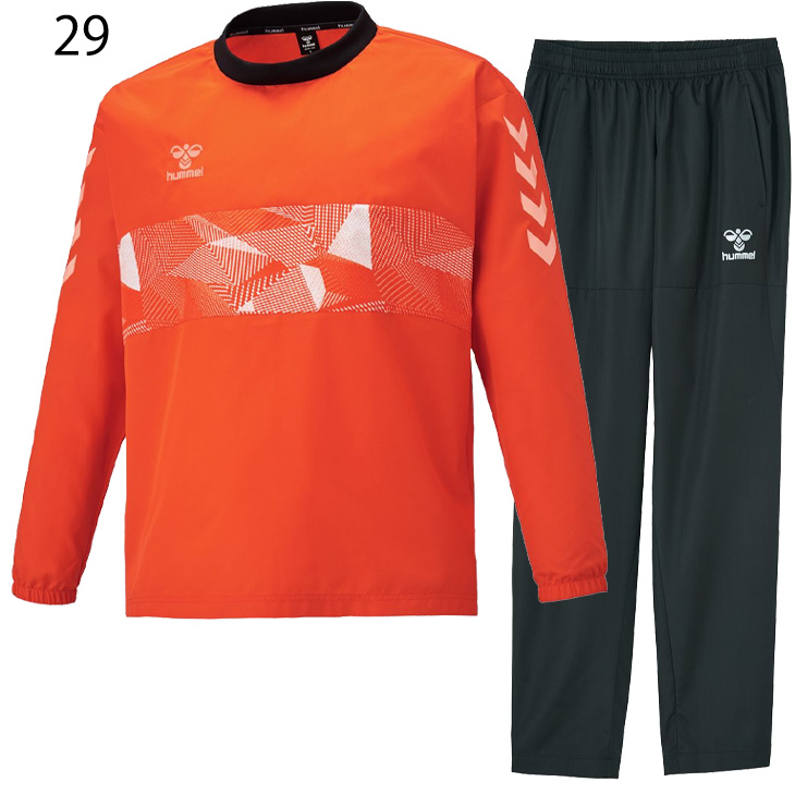 hummel ピステ 上下 メンズ セットアップ/ヒュンメル 撥水 防風