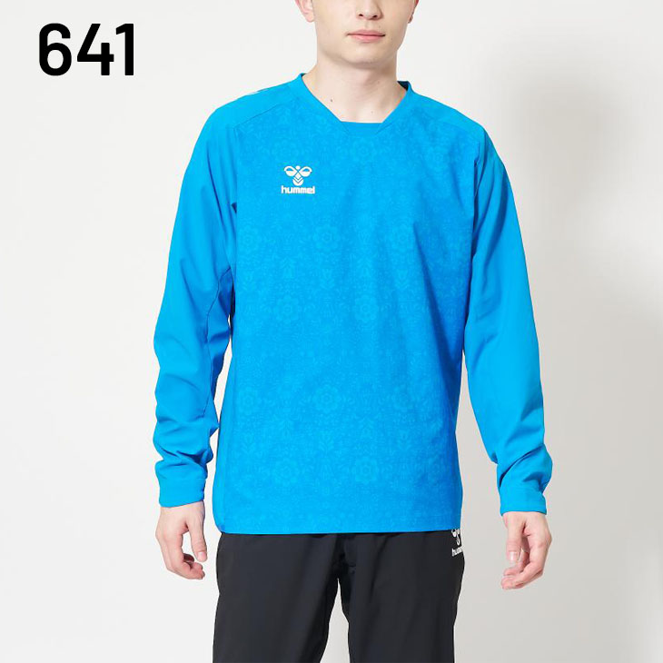 hummel ヒュンメル ピステシャツ 長袖 メンズ PRO ウーブン