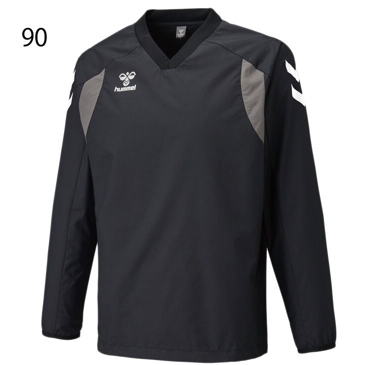 hummel ピステ上下 HAW5041 ブラック Lサイズ hummel（ヒュンメル） チームピステトップ メンズ レディース ピステ