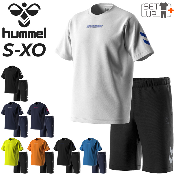 ヒュンメル トレーニングウェア メンズ 上下 hummel 半袖Tシャツ ハーフパンツ セットアップ 大きいサイズ サッカー ハンドボール  /HAY2134-HAY6021HP : hay2134-hay6021hp : APWORLD - 通販 - Yahoo!ショッピング