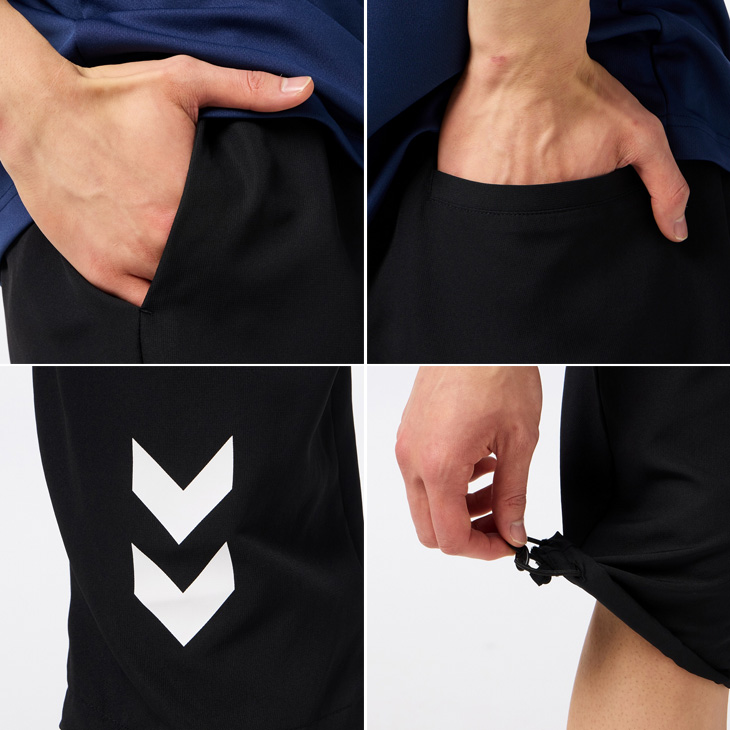 hummel（ヒュンメル） クロップドパンツ メンズ hummel 7分丈パンツ