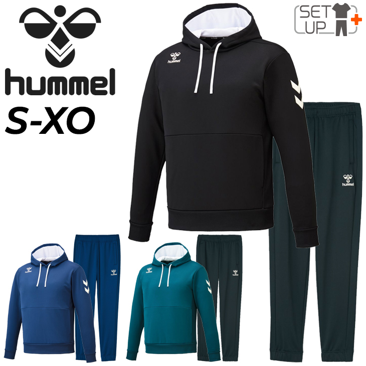 hummel（ヒュンメル） スウェット 上下 メンズ プルオーバー ロング