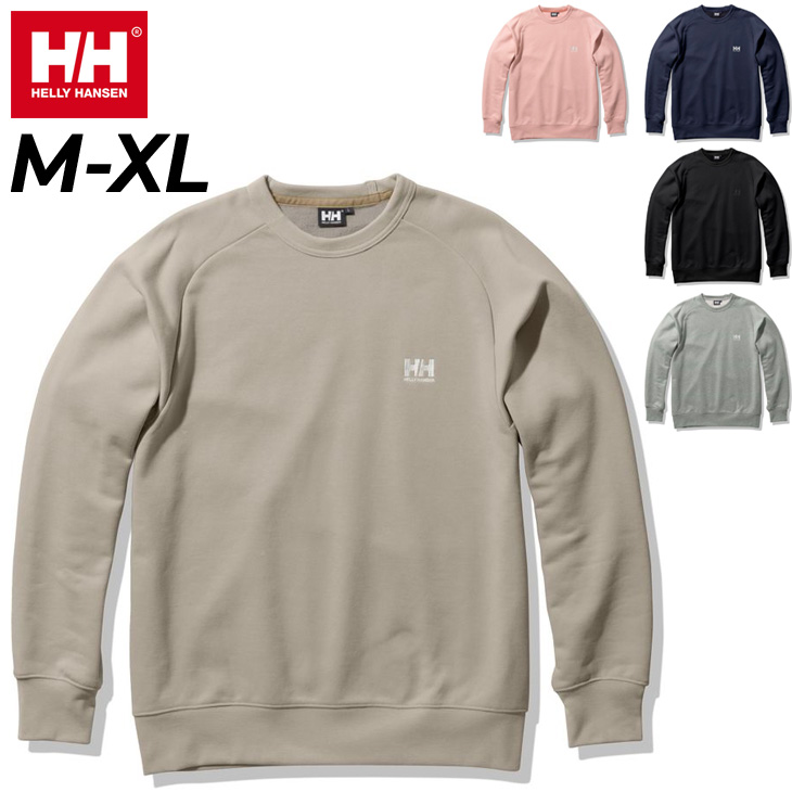 スウェットシャツ 長袖 トレーナー メンズ ヘリーハンセン HELLY HANSEN クルーネック 丸首 スエット アウトドア カジュアル ウェア  HHロゴ 男性 /HE32215