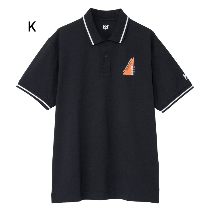 HELLY HANSEN（ヘリーハンセン） 半袖 ポロシャツ メンズ グラフィック