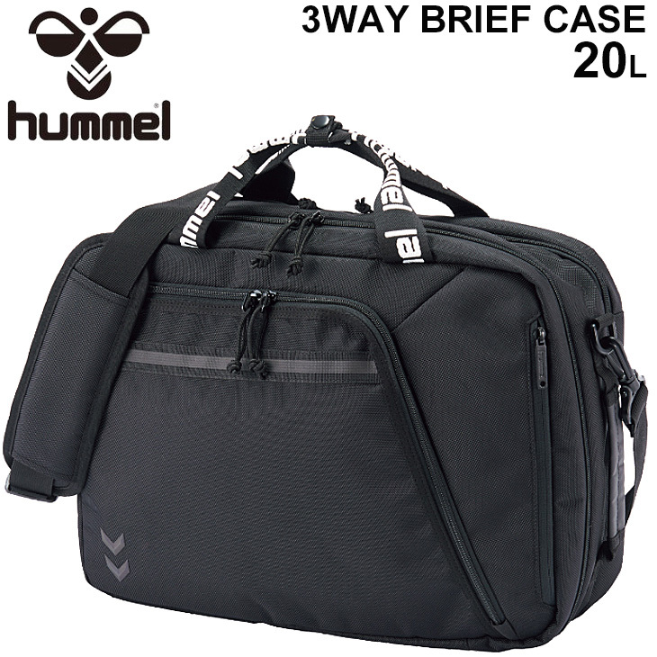 HUMMEL ブラック ビジネスバッグ hummel（ヒュンメル） 25L メンズ レディース BACKPACK 25 バッグ 鞄