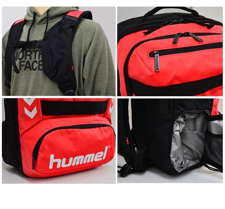 バックパック メンズ レディース ヒュンメル Hummel ATHLETE DAYPACK 36L スポーツバッグ リュックサック 鞄 遠征 かばん  バッグ/HFB6119【ギフト不可】