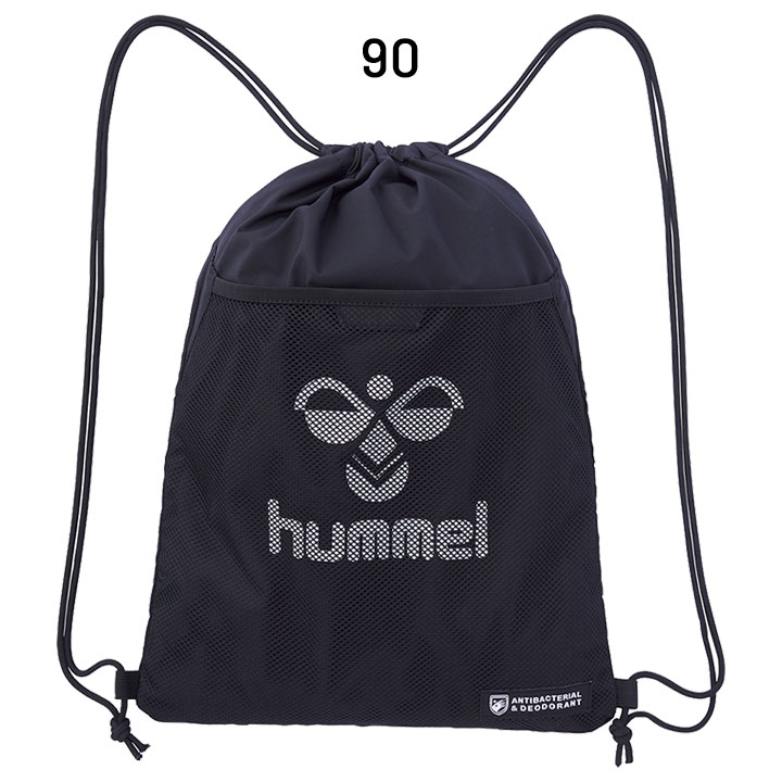ナップサック バッグ 約12L ヒュンメル hummel 抗菌・デオドラント ジムサック/スポーツバッグ リュック メンズ レディース ジュニア  キッズ /HFB7117 :HFB7117:APWORLD 通販 