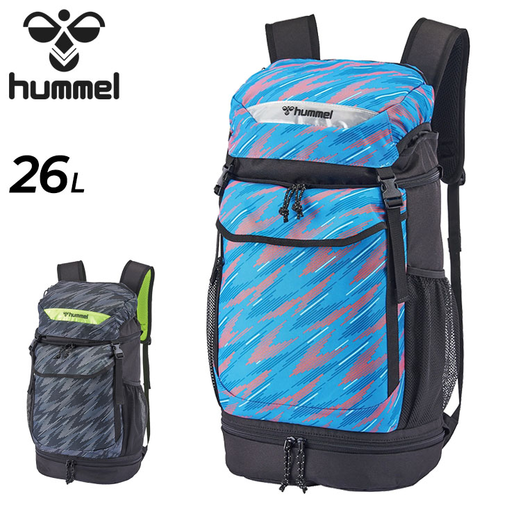 hummelのリュックサック hummel（ヒュンメル） キッズ サッカー リュック 約26L サッカーバッグ