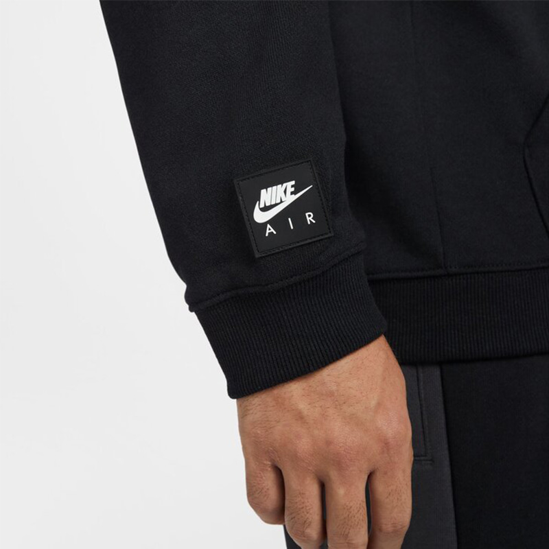 即決 ナイキ HBRスウェットパーカー上下セット BLK/XLサイズ