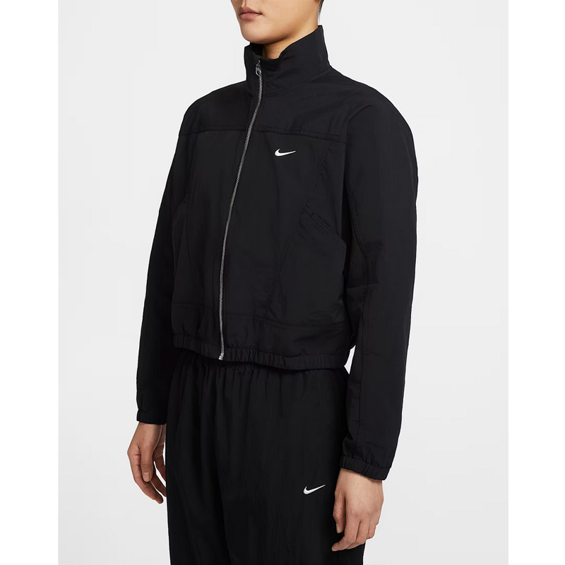 NIKE ナイキ ナイロン ジャケット クロップド丈 レディース