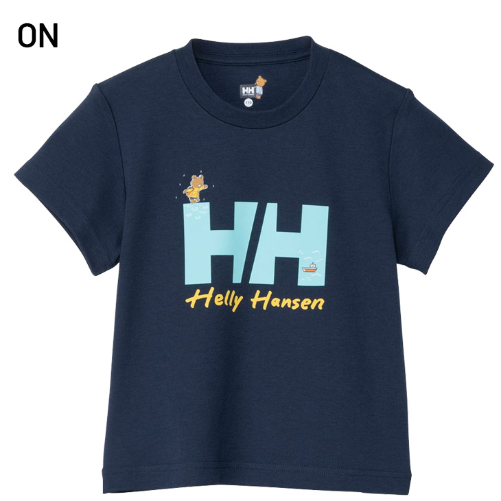 HELLY HANSEN（ヘリーハンセン） キッズ 半袖 Tシャツ ロゴヘリーベア
