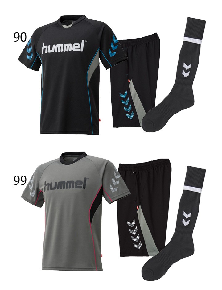 キッズ ジュニア ヒュンメル Hummel 3点セット 上下セット 上下組 半袖