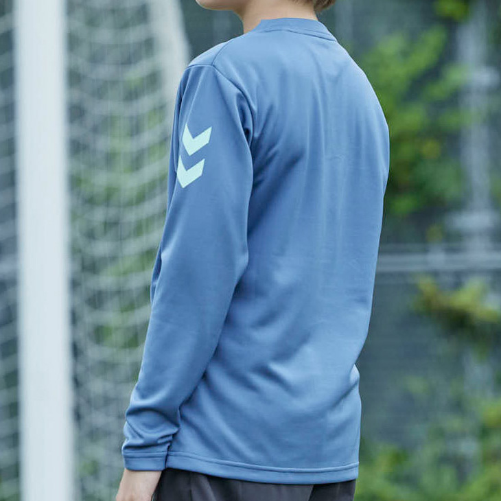 シャツ ヒュンメル キッズ 長袖 Tシャツ hummel ジュニア