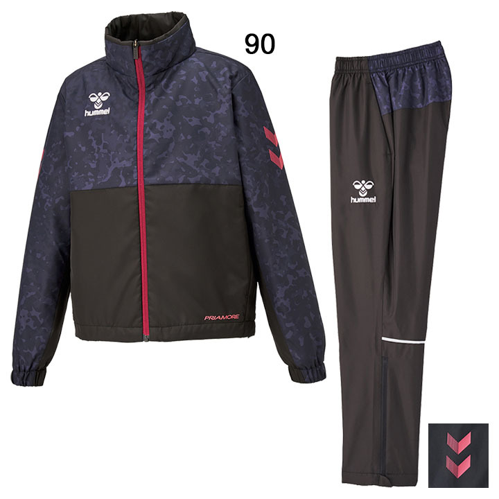 hummel（ヒュンメル） キッズ ウインドブレーカー 上下セット