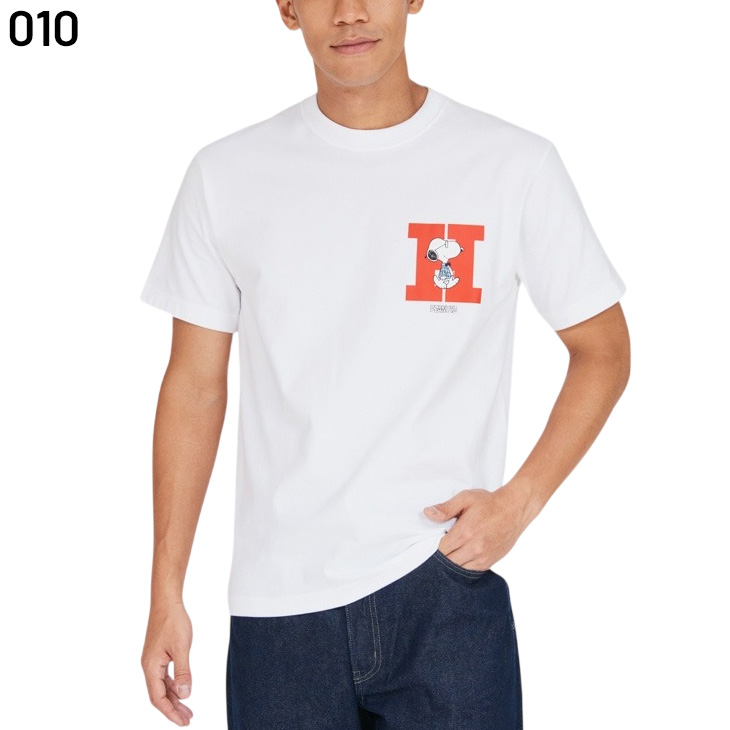 Hanes（ヘインズ） 半袖 Tシャツ メンズ スヌーピーコラボ パックT