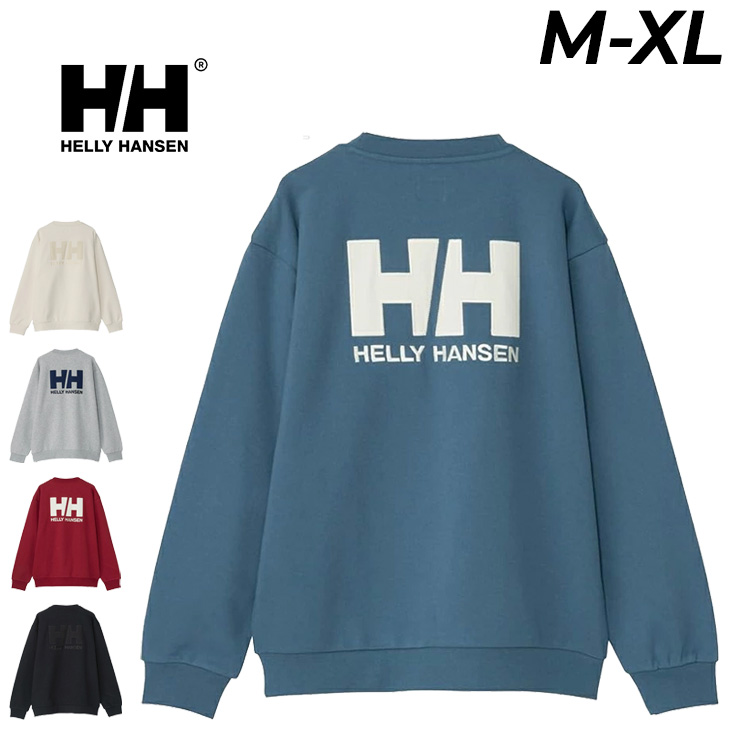 ヘリーハンセン スウェットシャツ 裏起毛 メンズ レディース HELLYHANSEN HH ロゴパッチ スウェットクルー ユニセックス 長袖 トレーナー スエット アウトドアウェア トップス セーリング マリン スポーツ キャンプ ブランド 男女兼用 服 アパレル/HM32572 hm32572_01.jpg
