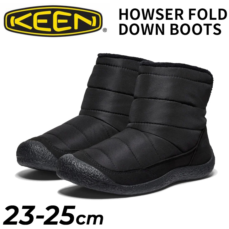 KEEN　未使用ハウザーミッドブーツ24cm　[防寒ブーツ レディース] KEEN（キーン） 30%off ミドルブーツ レディース HOWSER FOLD DOWN